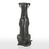 SPI Home Cast Aluminum Loyal Greyhound Statue / Sculpture 18.5 Inches High Additional image