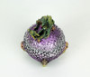 Hand Painted Green and Purple Sleeping Dragon On Egg Lidded Trinket Box Additional image