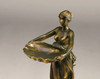 AA Importing Woman Holding Shell,  Bronze Finish Additional image