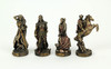 Bronze Finished 12 Piece Norse Gods and Goddesses Miniature Statue Set Additional image
