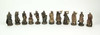 Bronze Finished 12 Piece Norse Gods and Goddesses Miniature Statue Set Additional image