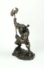Greek Mythology Battle Ready Minotaur Bull / Man Bronzed Finish Statue Additional image