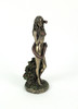 Biblical First Woman Eve With Serpent Bronze Finish Statue Bible Genesis Additional image