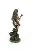 Biblical First Woman Eve With Serpent Bronze Finish Statue Bible Genesis Additional image