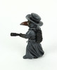 Hand Painted Epidemia Exterminatus Steampunk Plague Doctor Statue 5.5 Inch Additional image