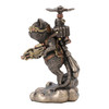 Veronese Design 5 1/2 Inch Tall Steampunk Cat Propeller Bronzed Resin Statue Additional image