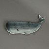 Hand Carved Wooden Blue Whale Platter Decorative Serving Tray 15 Inch Additional image