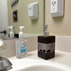 Bear Stroll Lodge Design Black Bear Liquid Hand Soap/Lotion Pump Dispenser Additional image