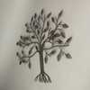 Rustic Brown Metal Tree Indoor Outdoor Wall Sculpture 19.5 Inches Long Additional image