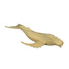 12" Hand Carved Humpback Whale Wooden Sculpture, Nautical Coastal Decor Figurine Main image