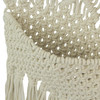 Hand Tied Macrame Bohemian Style Wall Pocket 27 Inches High Boho Decor Additional image