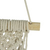 Hand Tied Macrame Bohemian Style Wall Pocket 27 Inches High Boho Decor Additional image
