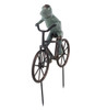 SPI Home Frog on Bicycle Garden Sculpture Additional image