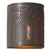 Willow Wall Sconce Light in Kettle Black Finish - 7.75" - Irvin's Tinware Main image
