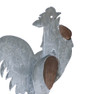 Irvins Country Tinware Metal Rooster in Weathered Zinc Additional image