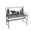 Metal Bear Wall Hanging Kitchen Paper Towel Rack Cabin Bench Accessories Holder Main image