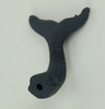 Set of 8 Navy Blue Cast Iron Whale Tail Drawer Pulls Additional image