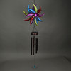 Set of 2 Metal Rainbow Wind Spinner Hanging Chimes Outdoor Garden Yard 46 Inches Additional image