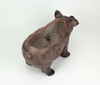 17 Inch Long Rustic Brown Finish Smiling Pig Planter Additional image