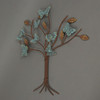 15 Inch Metal Rust Butterfly Tree Wall Sculpture Home Decor Hanging Art Statue Additional image
