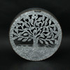 Galvanized Metal Tree of Life Wall Pocket Planter Rustic Decorative Plant Vase Additional image