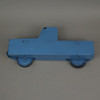 16 Inch Metal Blue Vintage Pickup Truck Wall Pocket Farmhouse Decor Sculpture Additional image