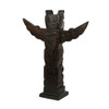 Wooden Dot Painted Eagle Totem with Spread Wings 8.5 In. Additional image