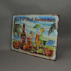 It's 5 O'Clock Somewhere Tropical Drink Wooden Wall Plaque Additional image