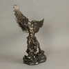 St. Michael the Archangel In Battle Bronze Finish Statue 13.5 Inches High Additional image