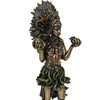 Coatlicue, Serpent-Skirt Aztec Goddess of Fertility Bronze Finish Statue 9.5 Inches High Additional image