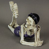 Pretty on the Inside Bathing Beauty Skeleton Statue 10 Inches Long Additional Image 7