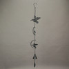 Set of 2 Metal Rustic Hummingbird & Butterfly Wind Chimes Outdoor Home Garden Additional Image 6