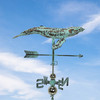 Verdigris Copper Humpback Whale Weathervane Lifestyle image 1