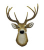 Lifelike Faux 8 Point Buck Deer Head Bust Wall Hanging 23 inch Main image