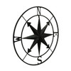 Scratch & Dent Distressed Metal Indoor/Outdoor Compass Rose Wall Hanging 28 Inch Additional image