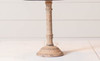 Irvins Country Tinware Gatlin Wood Table Lamp in Hartford Buttermilk with Textured Metal Shade Additional image