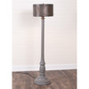 Irvins Country Tinware Brinton Floor Lamp in Earl Gray with Metal Drum Shade Additional image