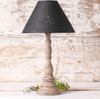 Davenport Wood Table Lamp - Buttermilk - Metal Shade Additional image