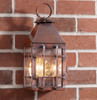 Irvins Country Tinware Barn Outdoor Wall Light in Solid Antique Copper - 3 Light Additional image