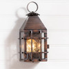 Irvins Country Tinware Barn Outdoor Wall Light in Solid Antique Copper - 3 Light Additional image