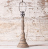 Irvins Country Tinware Davenport Wood Table Lamp Base in Hartford Buttermilk Additional image