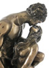 Bronze Finish The Lovers Couple Statue Nude Erotic Additional image