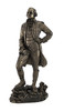 Bronzed President George Washington Standing Triumphantly Statue Main image