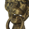 10 Inch Bronze Cast Iron Lion Vintage Door Knocker Decorative Home Decor Additional image