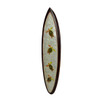 31 In Wood And Capiz Four Turtles Hand Carved Decorative Surfboard Wall Decor Additional image