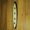 31 In Wood And Capiz Four Turtles Hand Carved Decorative Surfboard Wall Decor Lifestyle image 3