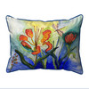Betsy Drake Tiger Lily Large Indoor/Outdoor Pillow 16x20 Main image