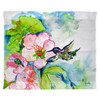 Betsy Drake Hummingbird & Hibiscus Outdoor Wall Hanging 24x30 Main image