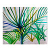 Betsy Drake Teal Palms Throw Main image