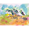 Betsy Drake Sanderling Birds 30 Inch By 50 Inch Comfort Floor Mat Main image